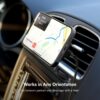 Belkin MagSafe Compatible Car Phone Magnetic Charging Air Vent Mount - Air Vent Phone Holder and Charger for iPhone 14, 13, and 12, Pro, Pro Max, Mini (Power Supply Sold Separately)