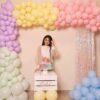 Special You Happy birthday decorations party supplies for girl boys pastel rainbow balloon arch garland kit star bunting garland Cake topper 1st, 2nd, 3rd, 5th happy birthday decorations - 95 items - Image 6
