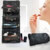 Sittella Hanging Roll Up Makeup Travel Organizer Storage for Women | Cosmetic Storage Bag | Multipurpose Toiletry Kt | 4 Removable Storage Bags for Makeup, First Aids, Medicine, Personal Care- (Black - Image 6