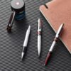 Sheaffer Icon Chrome with Gloss Black PVD Appts. Ball Point Pen, E2911251