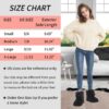 Home Slipper Indoor Slipper Boots, Womens Winter Warm Thick Lining Fun Cute Pom Poms Fuzzy Long Fleece Ankle House Boot Slippers Shoes,M,Pink - Image 2
