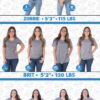 Womens World's Okayest Sister T Shirt Funny Sarcastic Siblings Tee for Ladies Crazy Dog Novelty Womens T-Shirts for Sarcastic Gift for Sister Soft Comfortable Funny Light Heather Grey S - Image 7