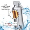 Milton New Tiara 900 Stainless Steel 24 Hours Hot and Cold Water Bottle, 750 ml, Silver