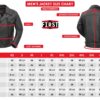 First Mfg Co - Mastermind - Men's Motorcycle Biker Riding Black Leather Jacket - Medium - Action Back Armor Pockets Gussets Thermal Liner Vented - Image 2