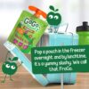 GoGo squeeZ Organic fruit & veggieZ, Apple Mixed Berry Carrot, 3.2 Ounce (4 Pouches), Gluten Free, Vegan Friendly, Unsweetened, Recloseable, BPA Free Pouches - Image 4