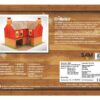 O Gauge 7mm 1:48 Scale Model Railroad Building Cardboard Corner INN Kit CityBuilder - Image 3