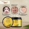 Rausha Body Scrub enriched with Vitamin C & E for Skin Brightening, Tan Removal and Suitable for all Skin Types | Pack of 1 - Image 3