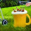 Windy City Noveties - Inflatable Beer Mug Cooler for Outdoor Backyard BBQ Pool Party | Cinco de Mayo Party Supplies, 4th of July, Summer Pool Party. - Image 4