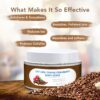 The Moms Co Natural Cranberry Coffee Exfoliating Body Scrub For Tan Removal & Smooth Skin, (100 Gms) Clear