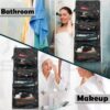Sittella Hanging Roll Up Makeup Travel Organizer Storage for Women | Cosmetic Storage Bag | Multipurpose Toiletry Kt | 4 Removable Storage Bags for Makeup, First Aids, Medicine, Personal Care- (Black - Image 5