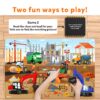 Skillmatics Floor Puzzle & Game - Piece & Play Construction Site, Jigsaw & Toddler Puzzles, Educational Toy, Gifts for Boys & Girls Ages 3, 4, 5, 6, 7 (48 Pieces, 2 x 3 feet) - Image 4