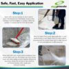 Eco-Etch Pro Concrete Etcher, Concrete Cleaner, Efflorescence Remover, No Fumes, Will Not Burn Skin - Safer Than Muriatic Acid, Will Not Harm Vegetation, 1 Gallon - Image 3