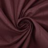 Sun Zero Greyson Faux Dupioni Silk Thermal Extreme Total Blackout Back Tab Curtain Panel, 50" x 63", Bordeaux Red - Image 6