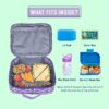 Wildkin Kids Insulated Lunch Box Bag for Boys & Girls, Reusable Kids Lunch Box is Perfect for Elementary, Ideal Size for Packing Hot or Cold Snacks for School & Travel Bento Bags (Wishbone) - Image 2