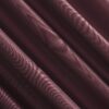 Sun Zero Greyson Faux Dupioni Silk Thermal Extreme Total Blackout Back Tab Curtain Panel, 50" x 63", Bordeaux Red - Image 3