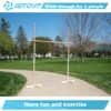 Get Out! Wooden Limbo Game for Kids Adults, 5ft Tall Limbo Stick Set Limbo Kit, Limbo Pole and Base for Luau Party Games - Image 4