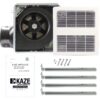 KAZE APPLIANCE SEP120 | 120 CFM | 0.3 Sone Ultra Quiet | Energy Star-Certified Energy-Saving Bathroom Exhaust Ventilation Fan - Image 2