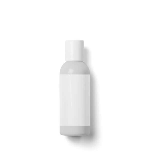 60 Printable Large 4 oz Bottle Labels, 5 x 2.5 inches, for Waterproof Vinyl White