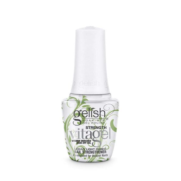 Gelish VitaGel Strength, Strengthening Nail Polish For Gel Nails, Protectant Base Coat For Gel Nails, Gel Base Coat, 0.5 oz.