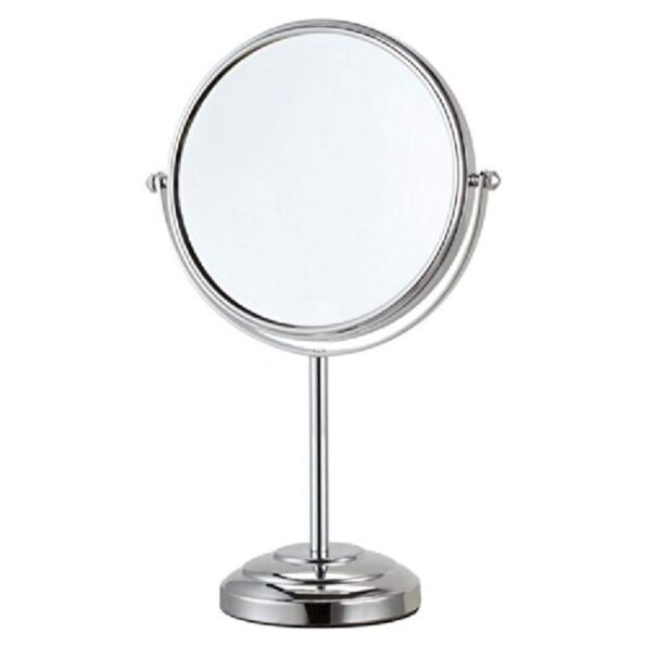 Nameeks AR7724-CR-3x Glimmer Double Face 3x Magnification Table Makeup Mirror, Chrome/Satin Nickel
