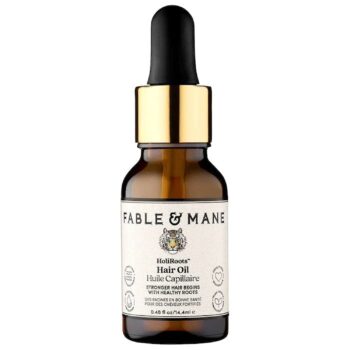 Fable & Mane Mini HoliRoots Pre-wash Hair Treatment Oil, 0.48 Fl Oz (Pack of 1)