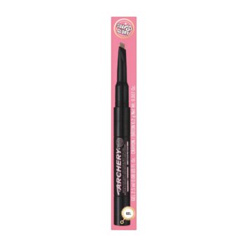Soap & Glory Archery 2-In-1 Sculpting Eyebrow Crayon & Setting Gel, Dark Brown - Double Ended Eyebrow Liner with Brush + Eyebrow Pencil - Brow Gel for All Day Brow Sculpt (1 count)