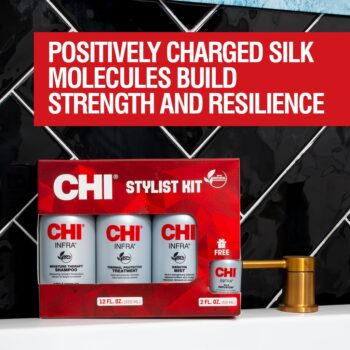 CHI Home Stylist Kit, Set of 3 (12FL.OZ.) +1 (2FL.OZ.)