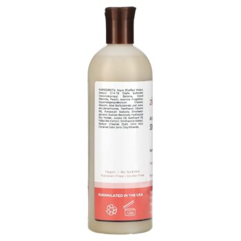 Zion Health Adama Ancient Minerals Peach Jasmine Shampoo 16 Fluid Ounce
