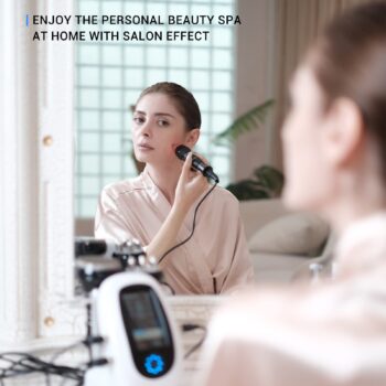MEIQIER sens for Improvement in The Appearance of Cellulite Device Cellulite Massager Radio Frequency, White
