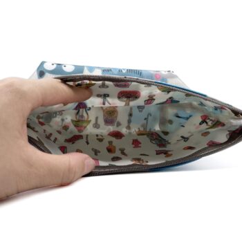 Hunger The Cat Is Watching You Makeup Cosmetic Bag Carry Case, 14 Patterns (P11417020)