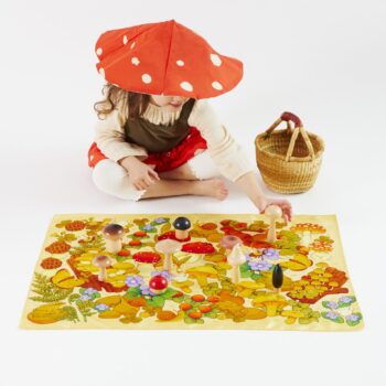 Seek and Find Mushroom Playsilk