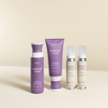 Virtue Flourish Hair Growth Regimen with Minoxidil 5% Foam