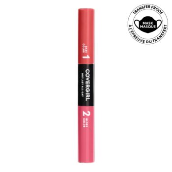 COVERGIRL Outlast All-Day Color & Lip Gloss, Coral Crave, 0.2 Ounce (packaging may vary)
