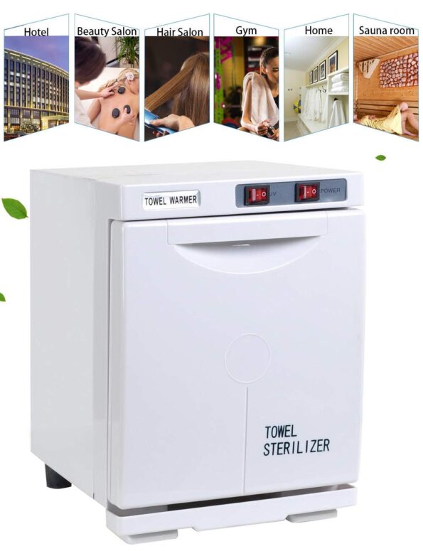 5L Electric Hot Towel Warmer Cabinet BOX, Stainless Steel Inner Chamber, Removable Tray, for Beauty Spa Salon Massage