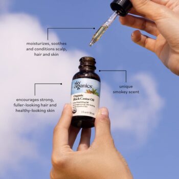 Sky Organics Organic Marula Oil for Face 100% Pure & Cold-Pressed USDA Certified Organic to Replenish, Balance & Boost Glow, 1 fl. Oz