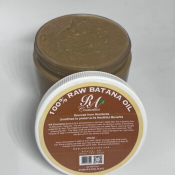 RA COSMETICS 100% Natural Unrefined Batana Hair Oil - Sourced from Honduras - 16 oz