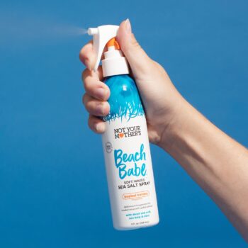Not Your Mother's Beach Babe Soft Waves Sea Salt Spray - 8 fl oz - Spray for Tousled Hair - Achieve Effortlessly Soft and Tousled Waves (8 Ounce, 3-Pack)…