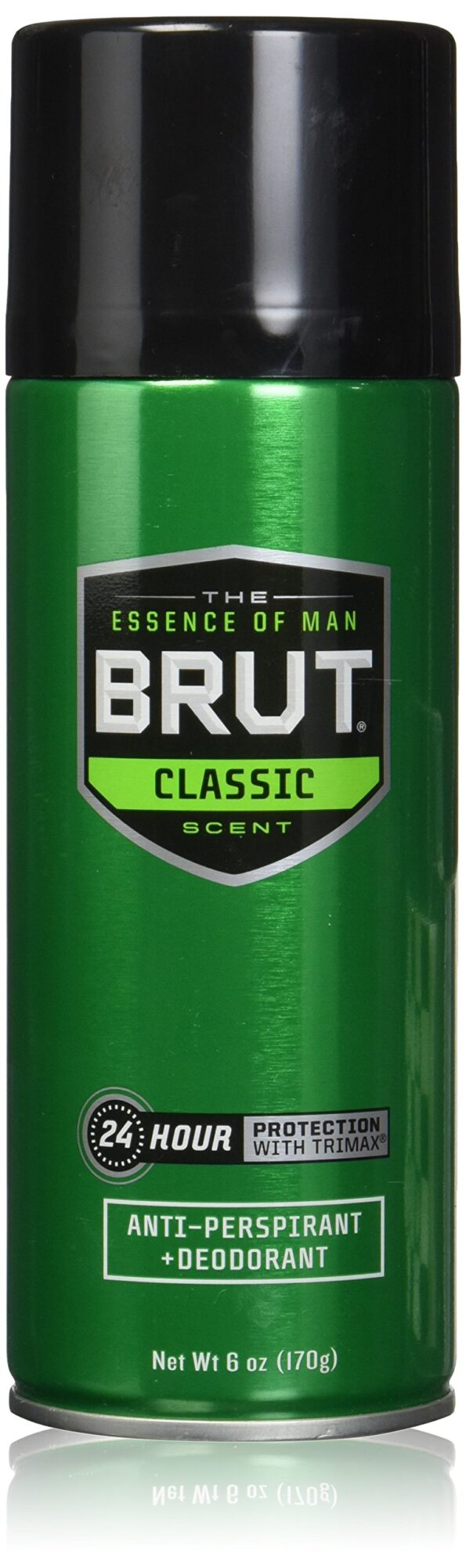 Antiperspirant & Deodorant Spray by Brut for Unisex - 6 oz Deodorant