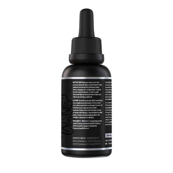 The Beard Struggle - Beard Oil for Men - Natural Blend for Softens, Moisturizing, & Healthier Beard Growth - Viking Storm Night Liquid Silver Elixir - Vegan-Friendly Beard Growth Oil (1 Fl oz)