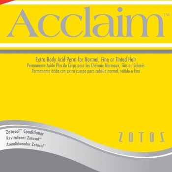 Zotos Acclaim Extra Body Acid Permanent Treatment Unisex 1 Application