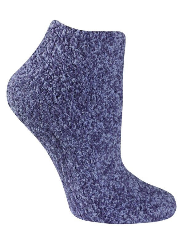 Dr. Scholl's Womens Low Cut Soothing Spa - Lavender & Vitamin E Infused 2 3 Pair Packs Bottom Grippers Sock, Blue, Pink/Blue, 4-10 US