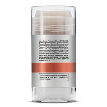 Aluminum-Free Natural Deodorant for Men by Bravo Sierra - 3 Pack (White Vetiver & Cedarwood) - Long Lasting All-Day Odor and Sweat Protection - Vegan and Baking Soda Free - Will Not Stain Clothes