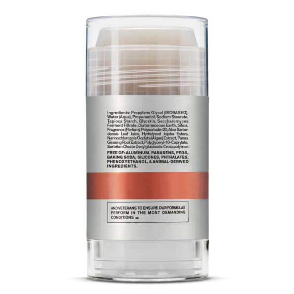 Aluminum-Free Natural Deodorant for Men by Bravo Sierra - 3 Pack (White Vetiver & Cedarwood) - Long Lasting All-Day Odor and Sweat Protection - Vegan and Baking Soda Free - Will Not Stain Clothes
