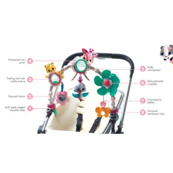 Tiny Love Sunny Stroll Stroller Arch, Tiny Princess Tales, 1 Count (Pack of 1)