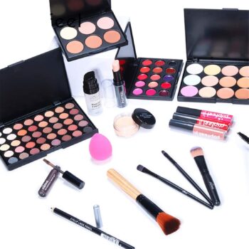 BONNIE CHOICE All In One Makeup Kit, Makeup Kit for Women Full Kit, Makeup Gift Set for Women Beginners, Makeup Essential Starter Bundle Include Eyeshadow Palette Lipstick Eyebrow Pencil Brush Set