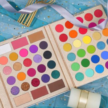 UCANBE Pretty All Set Eyeshadow Palette Holiday Gift Set Pro 86 Colors Makeup Kit Matte Shimmer Eye Shadow Highlighters Contour Blush Powder All In One Makeup Pallet