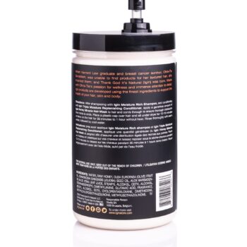 tgin Honey Miracle Hair Mask (Jumbo, 32 oz) for Natural Hair - Dry Hair - Curly Hair - Type 3c and 4c hair