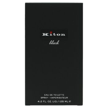 Kiton Black By Kiton For Men Edt Spray 4.2 Oz