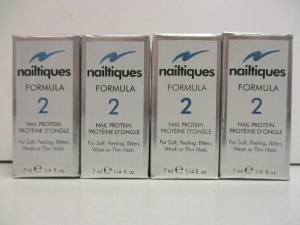 Nailtiques Nail Protein Formula 2, 0.25 oz (Pack of 4)
