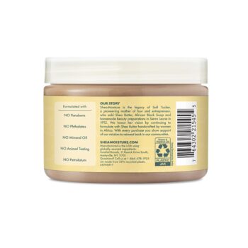 SheaMoisture Jamaican Black Castor Oil Treatment Masque Jamaican Black Castor Oil For Dry Hair Paraben Free Hair Mask 11.5 oz